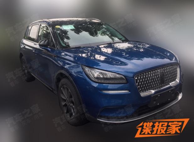 林肯国产Corsair谍照