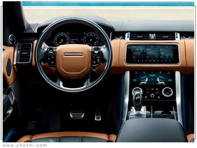 路虎揽胜纯电渲染图