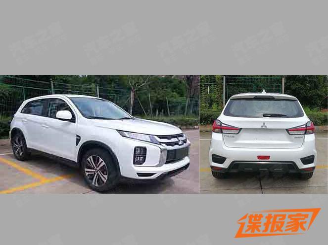 新车，广汽三菱，广汽三菱新款劲炫ASX谍照