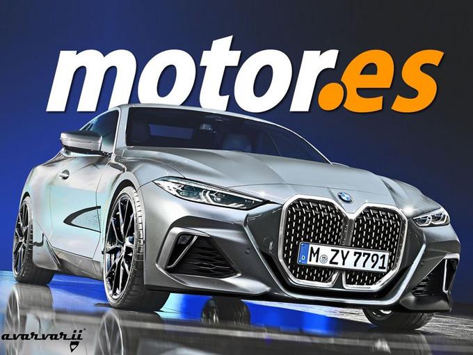 宝马全新4系渲染图