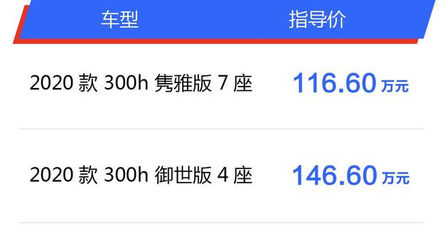 雷克萨斯LM预售