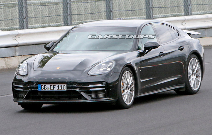 新车，保时捷,谍照