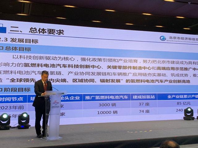北京：2025年前氢燃料电池汽车突破1万辆