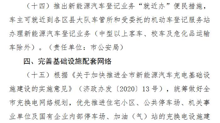 济南拟发布20条推广新能源措施 个人或企业都将获补贴