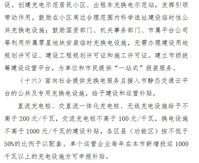 济南拟发布20条推广新能源措施 个人或企业都将获补贴