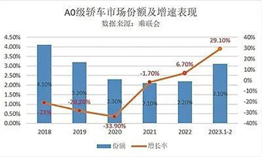 A00级电动车逃到农村？