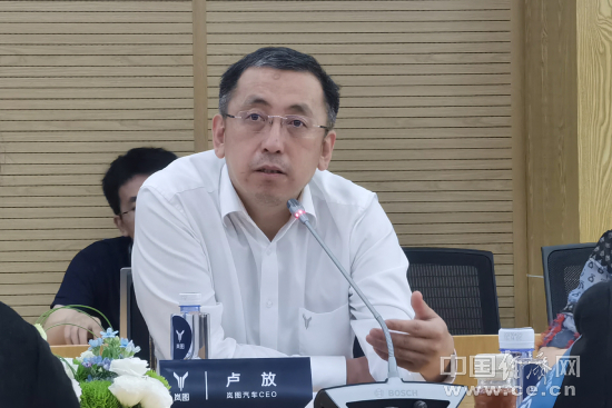 卢放：未来3-5年，岚图力争成全球知名品牌