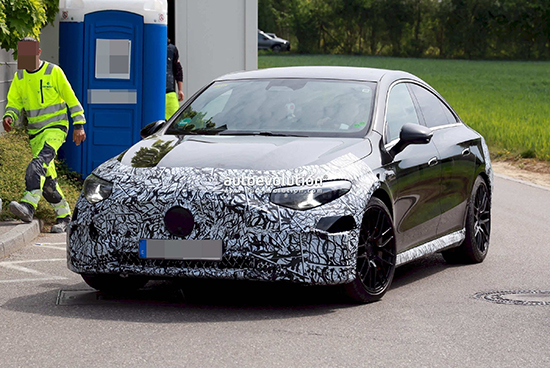 AMG CLA EV谍照曝光 或将于9月正式亮相
