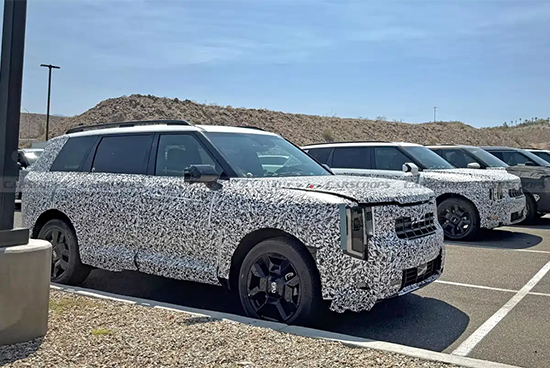 定位大型SUV 全新起亚Telluride谍照曝光