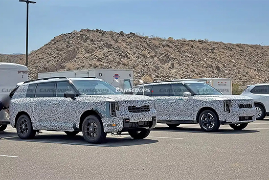 定位大型SUV 全新起亚Telluride谍照曝光