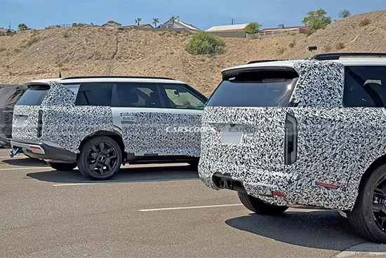 定位大型SUV 全新起亚Telluride谍照曝光