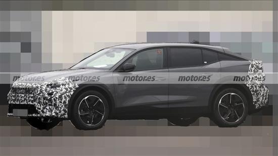 纯电续航里程450km 新款标致e-408谍照曝光