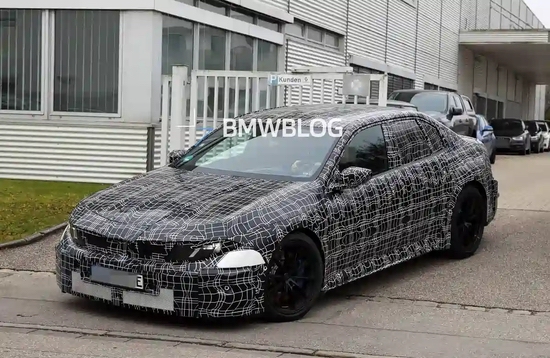 或搭载四电机 全新宝马M3纯电版谍照曝光