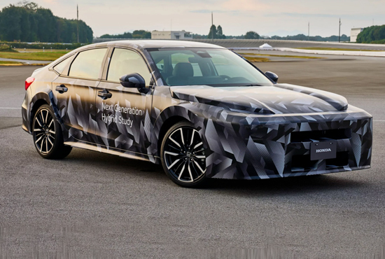 新外观强混动 新一代本田思域谍照曝光