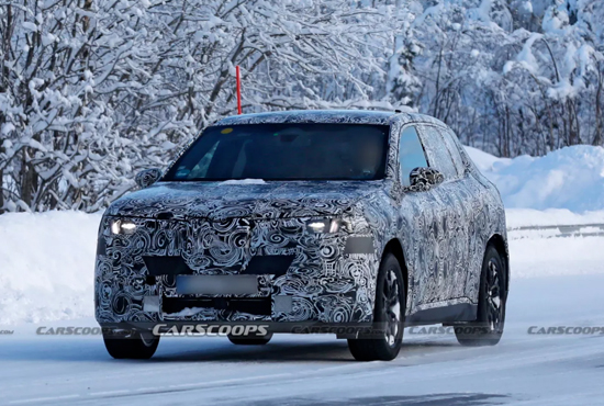 换代颜值更加科幻 曝全新宝马iX1测试谍照