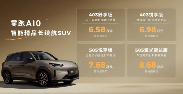 零跑A10为啥这么火？三天订单破2万，8万级小车让友商们都有点儿措手不及