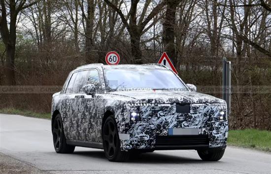 劳斯莱斯全新纯电SUV谍照曝光
