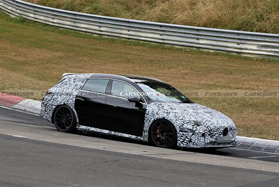 全新AMG纯电CLA Shooting Brake谍照曝光