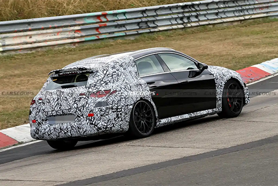 全新AMG纯电CLA Shooting Brake谍照曝光