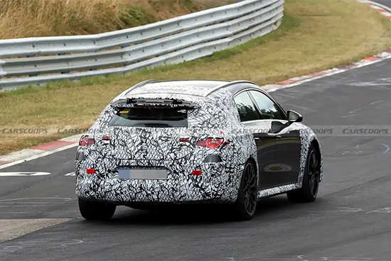 全新AMG纯电CLA Shooting Brake谍照曝光