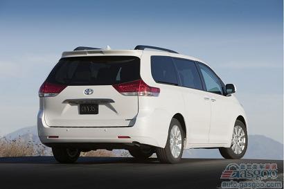 丰田因刹车灯架隐患将召回近10万辆赛纳MPV