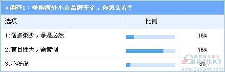 调查：中国车企如何决策海外并购项目