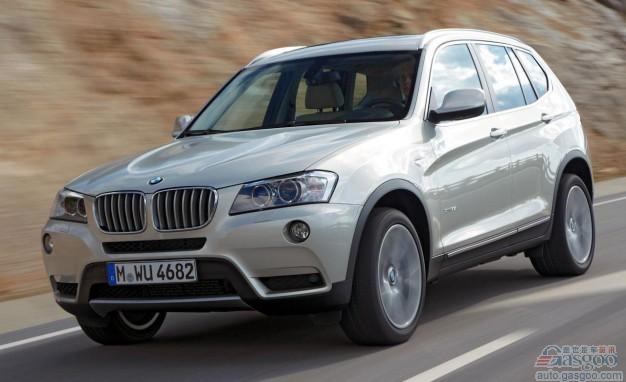 EPA公布豪华跨界车燃效 宝马X3 xDrive28i领衔