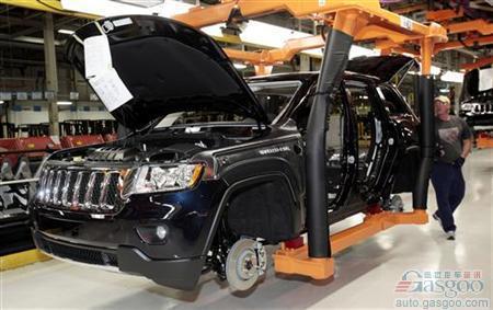 克莱斯勒全球召回92万辆气囊故障Jeep SUV