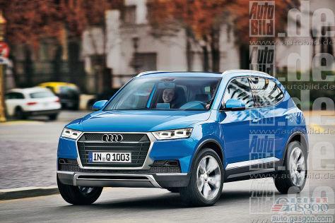 奥迪Q1小型SUV 2016年上市 售价低于2万欧元