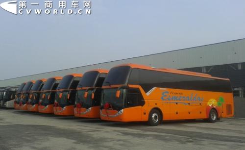 中通客车2013年出口近1800辆 销售额将破6.2亿