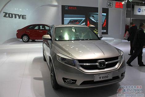 众泰汽车挺进巴西市场 销售T600 SUV