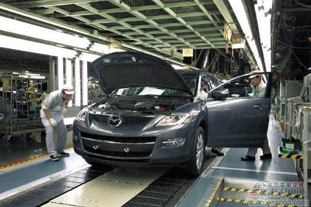 马自达8月全球产量上涨18% 海外产量激增近六成