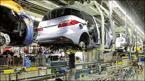 马自达9月全球产量增9.2% 海外产量激增六成