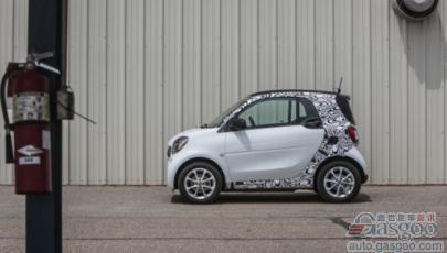 2017款Smart Fortwo原始车型谍照