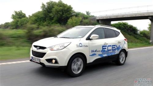 现代汽车氢动力版iX35横跨欧洲