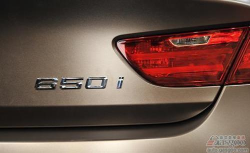 2013宝马6系Gran Coupe②