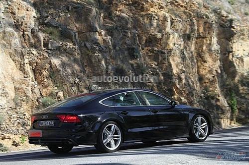 2014款奥迪RS7谍照曝光