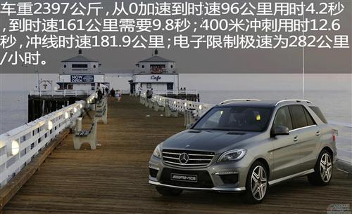 2012款奔驰ML63 AMG：动力表现