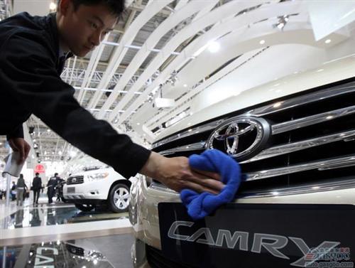 丰田8月在华销量下跌15%至7.53万辆