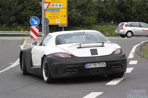 奔驰SLS AMG Black Series曝光 投产指日可待