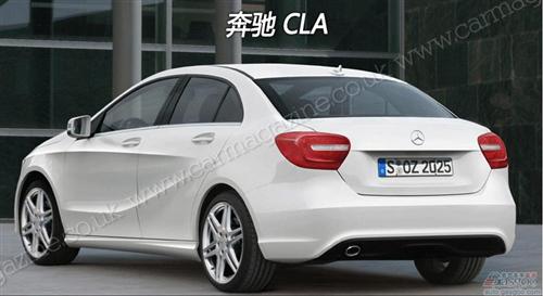 奔驰A级阵营中新添CLA 、GLA等车型