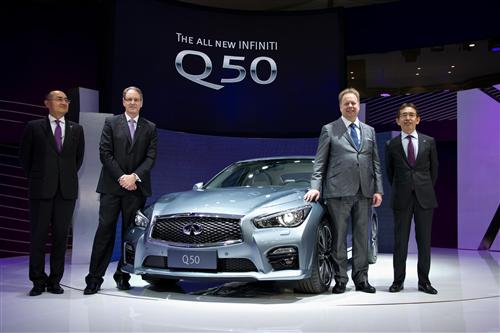 英菲尼迪国产敲定Q50和QX50 日系豪车相继入华