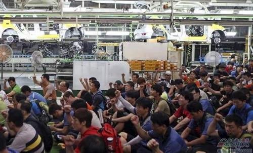 现代韩国工厂20日遭遇局部罢工 损失3900万美元