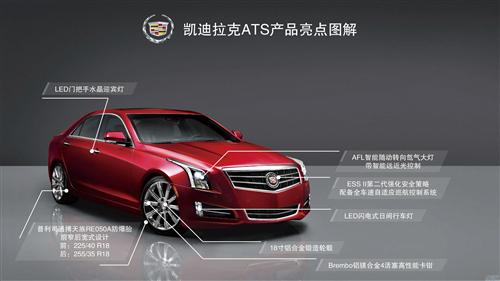 凯迪拉克ATS产品亮点图解