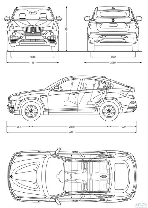 宝马公开X4新SUV 今年下半年上市