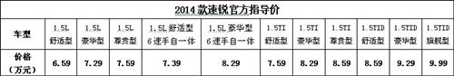 硬汉还是潮男？2014款S6、速锐全新来袭