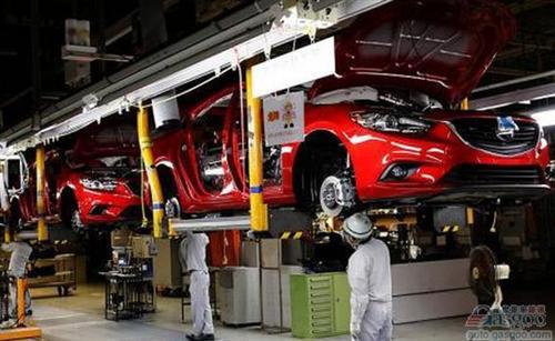 马自达4月全球产量涨8.8% 出口量连降9个月