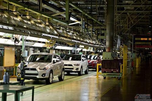 三菱汽车4月全球产量跌8% 出口亚洲骤减六成