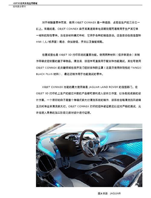 3D打印与汽车行业白皮书（上）