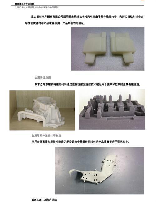 3D打印与汽车行业白皮书（下）